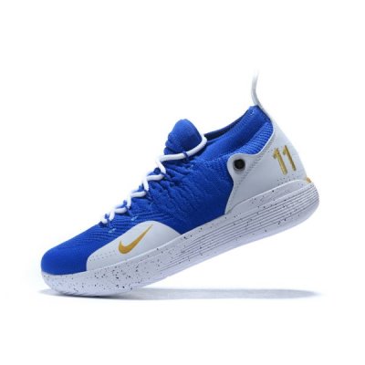 Nike Erkek Kd 11 Kraliyet Mavisi / Metal Altın Basketbol Ayakkabısı Türkiye - GPLVP60O